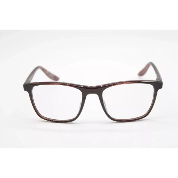 NIKE 7038 201 BLACK BURGUNDY AUTHENTIC EYEGLASSES SUNGLASSES FRAMES 53-18